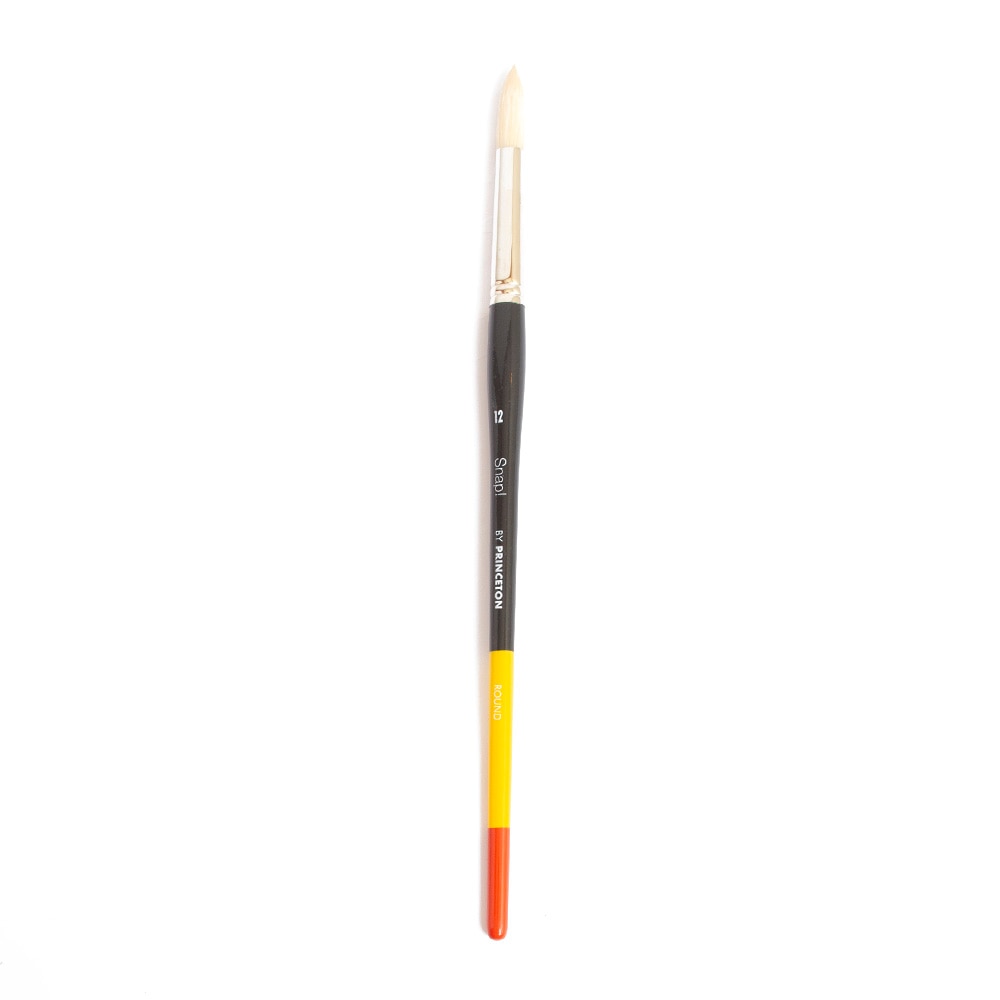 Princeton, Snap, Bristle, Brush, Round, LH, 12